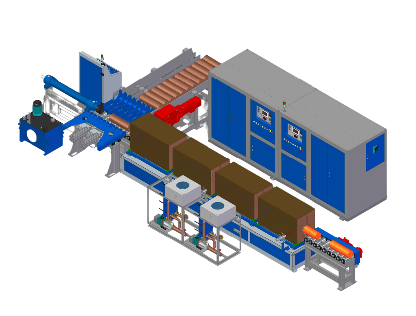 Induction Heaters For Extrusion And Forging Rolling